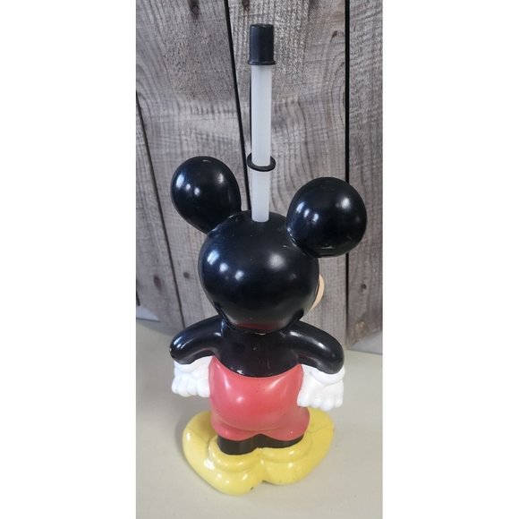 Vintage Mickey Mouse Cup with Straw - Picture 2 of 4
